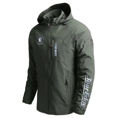 Tour Edge 125th U.S. Open Exclusive Logo Quick Drying Jacket HO125301024A01TE - Military Green