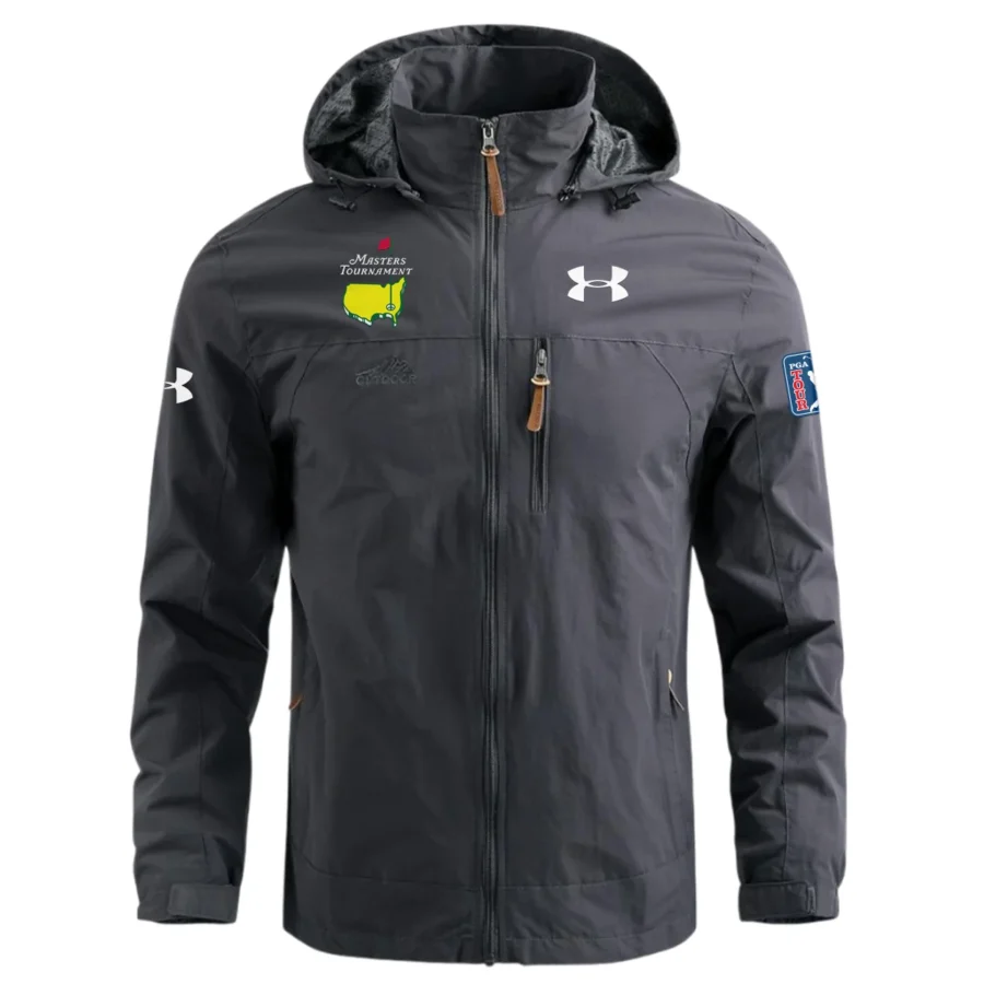 Under Armour Masters Tournament Exclusive Logo Waterproof Outdoor Jacket HOMT231024A01UAWOJ - Gray