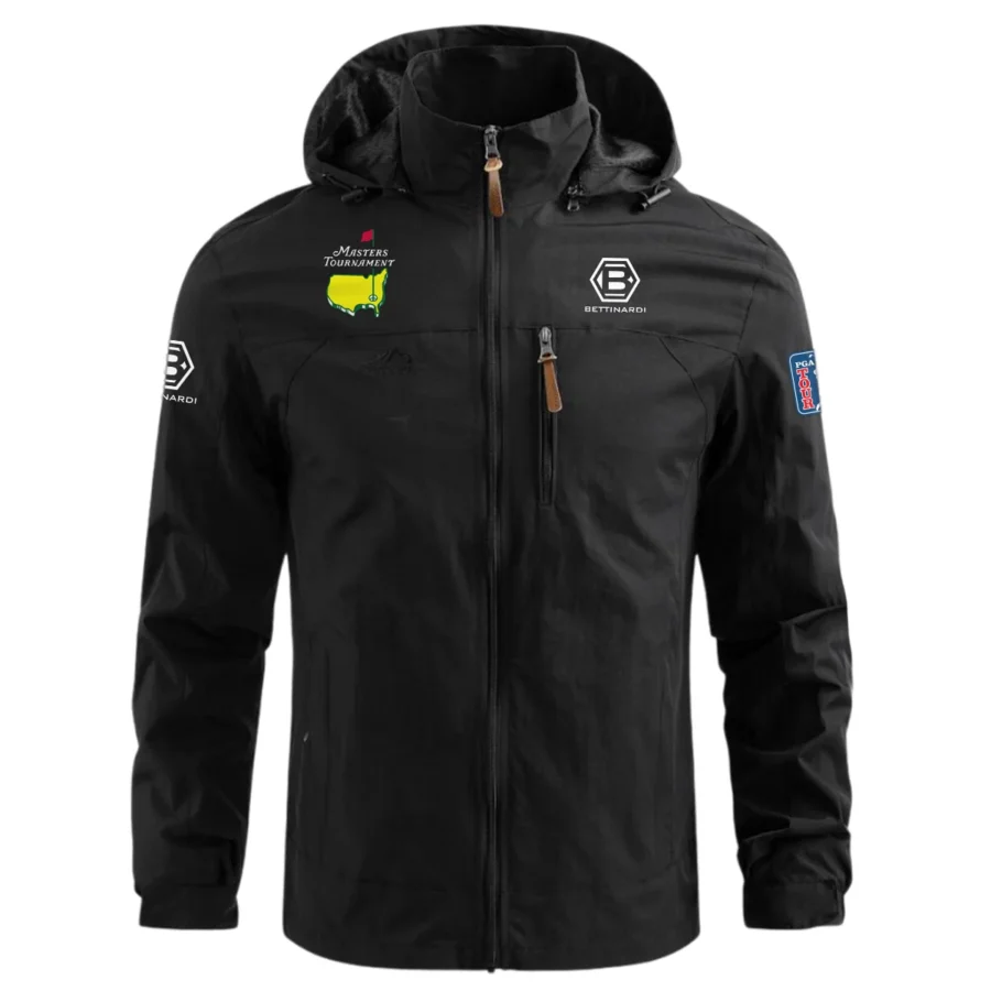 Bettinardi Golf Masters Tournament Exclusive Logo Waterproof Outdoor Jacket HOMT231024A01BGWOJ - Black