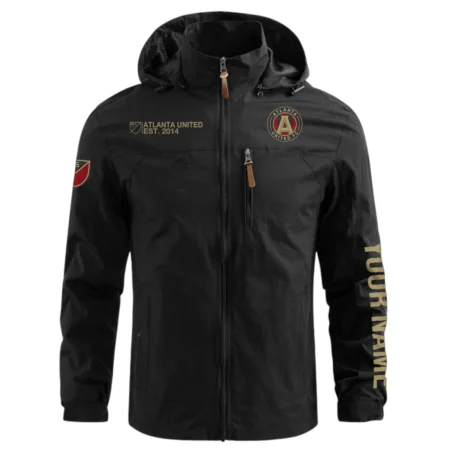 Special Release Personalized Atlanta United MLS Waterproof Outdoor Jacket QTMLS041024A1ATL