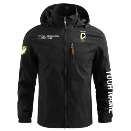 Special Release Personalized Columbus Crew MLS Waterproof Outdoor Jacket QTMLS041024A1CLB