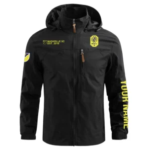 Special Release Personalized Atlanta United MLS Waterproof Outdoor Jacket QTMLS041024A1ATL