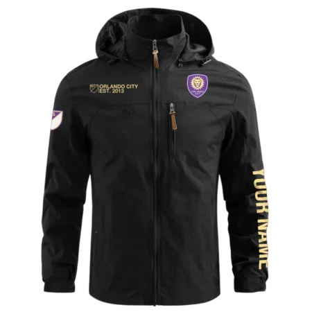 Special Release Personalized Orlando City MLS Waterproof Outdoor Jacket QTMLS041024A1ORL