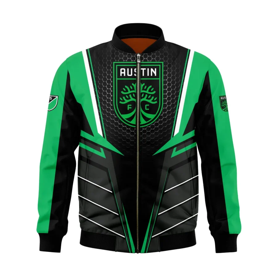 Special Release Austin FC MLS Bomber Jacket All Over Prints HOMLS011024A01ATXBB