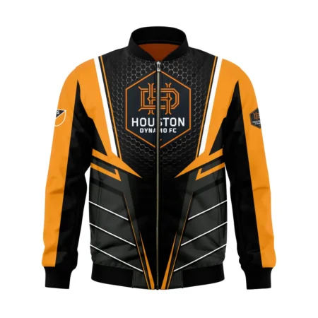 Special Release Houston Dynamo MLS Bomber Jacket All Over Prints HOMLS011024A01HOUBB