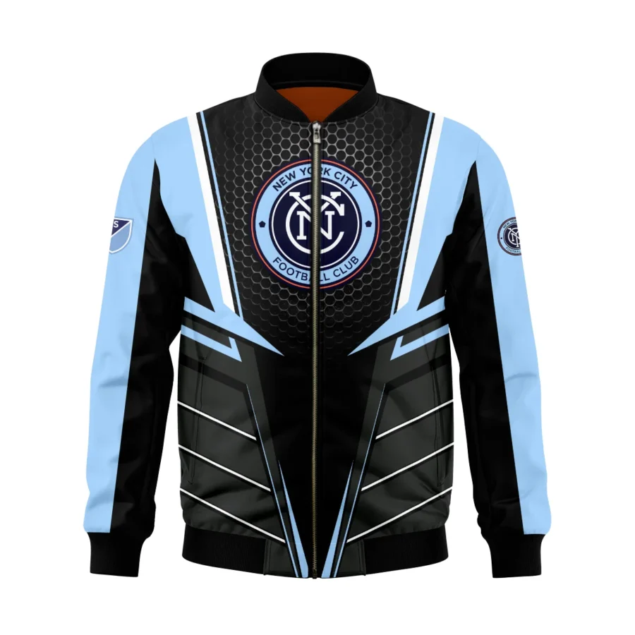 Special Release New York City MLS Bomber Jacket All Over Prints HOMLS011024A01NYCBB