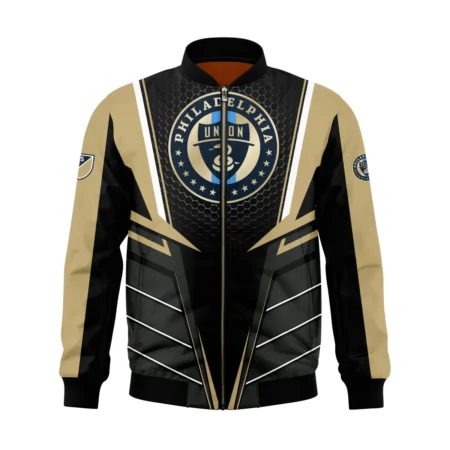 Special Release Philadelphia Union MLS Bomber Jacket All Over Prints HOMLS011024A01PHIBB