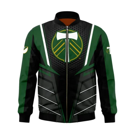 Special Release Portland Timbers MLS Bomber Jacket All Over Prints HOMLS011024A01PORBB