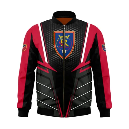 Special Release Real Salt Lake MLS Bomber Jacket All Over Prints HOMLS011024A01RSLBB