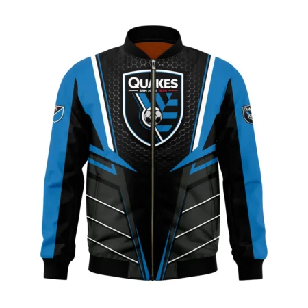 Special Release San Jose Earthquakes MLS Bomber Jacket All Over Prints HOMLS011024A01SJBB