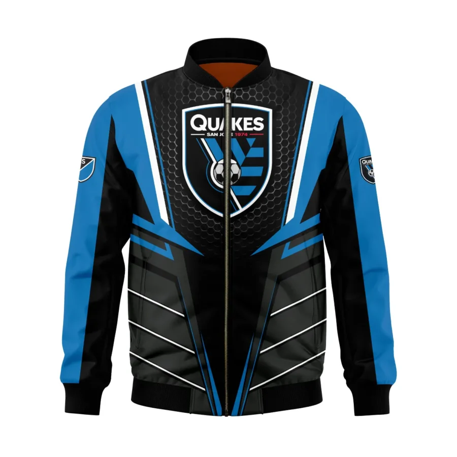 Special Release San Jose Earthquakes MLS Bomber Jacket All Over Prints HOMLS011024A01SJBB