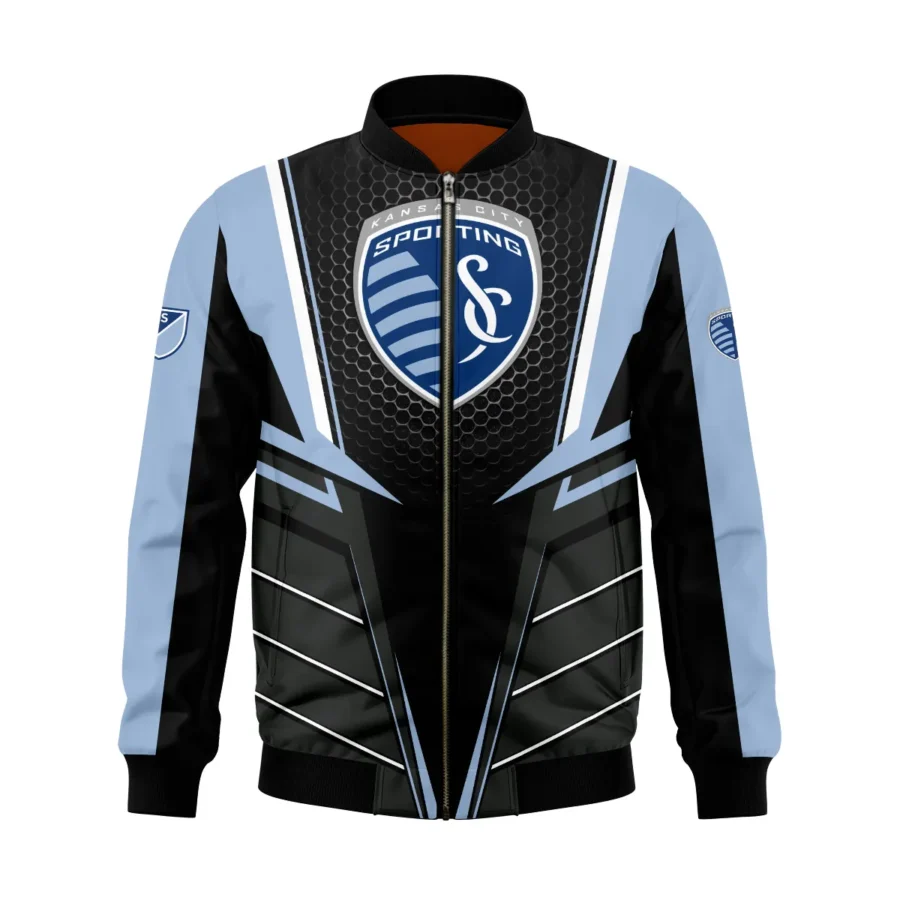 Special Release Sporting Kansas City MLS Bomber Jacket All Over Prints HOMLS011024A01SKCBB