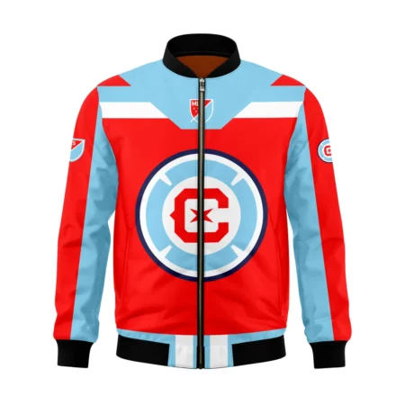 Special Release Chicago Fire MLS Bomber Jacket All Over Prints HOMLS021024A01CHIBB