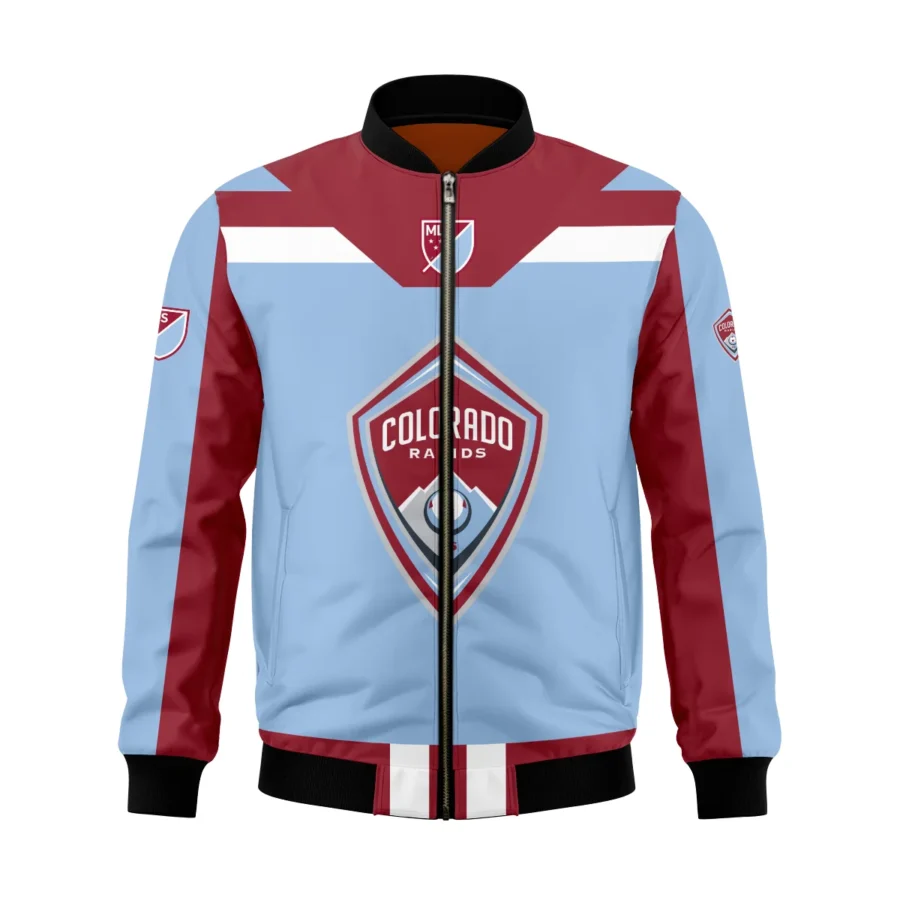 Special Release Colorado Rapids MLS Bomber Jacket All Over Prints HOMLS021024A01COLBB