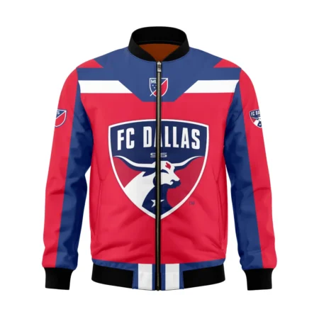 Special Release FC Dallas MLS Bomber Jacket All Over Prints HOMLS021024A01DALBB