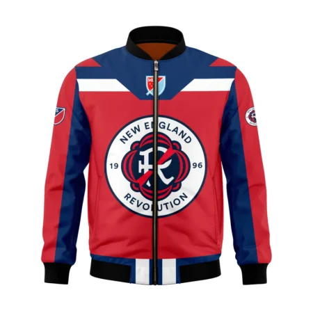 Special Release New England MLS Bomber Jacket All Over Prints HOMLS021024A01NEBB