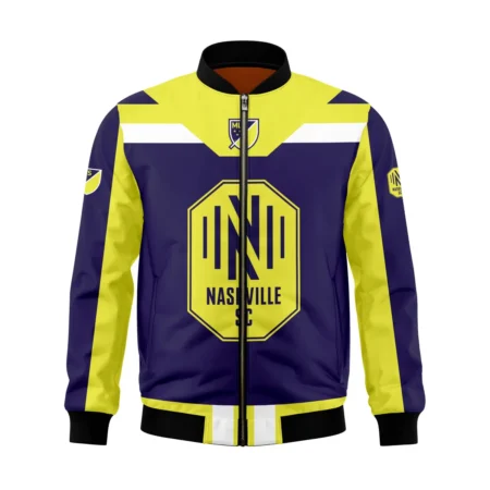 Special Release Nashville SC MLS Bomber Jacket All Over Prints HOMLS021024A01NSHBB