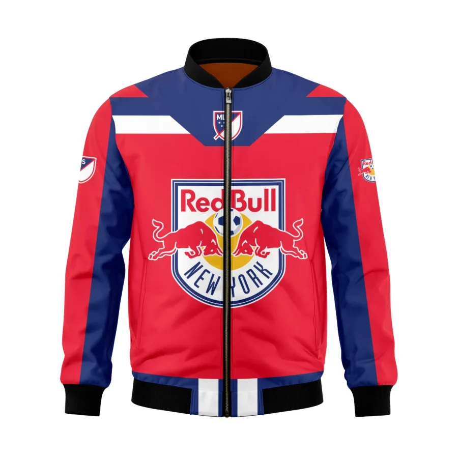 Special Release New York Red Bulls MLS Bomber Jacket All Over Prints HOMLS021024A01NYBB