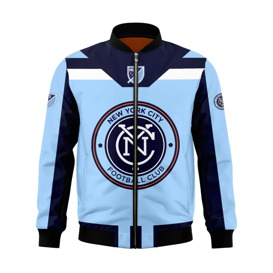 Special Release New York City MLS Bomber Jacket All Over Prints HOMLS021024A01NYCBB