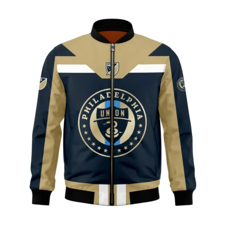 Special Release Philadelphia Union MLS Bomber Jacket All Over Prints HOMLS021024A01PHIBB