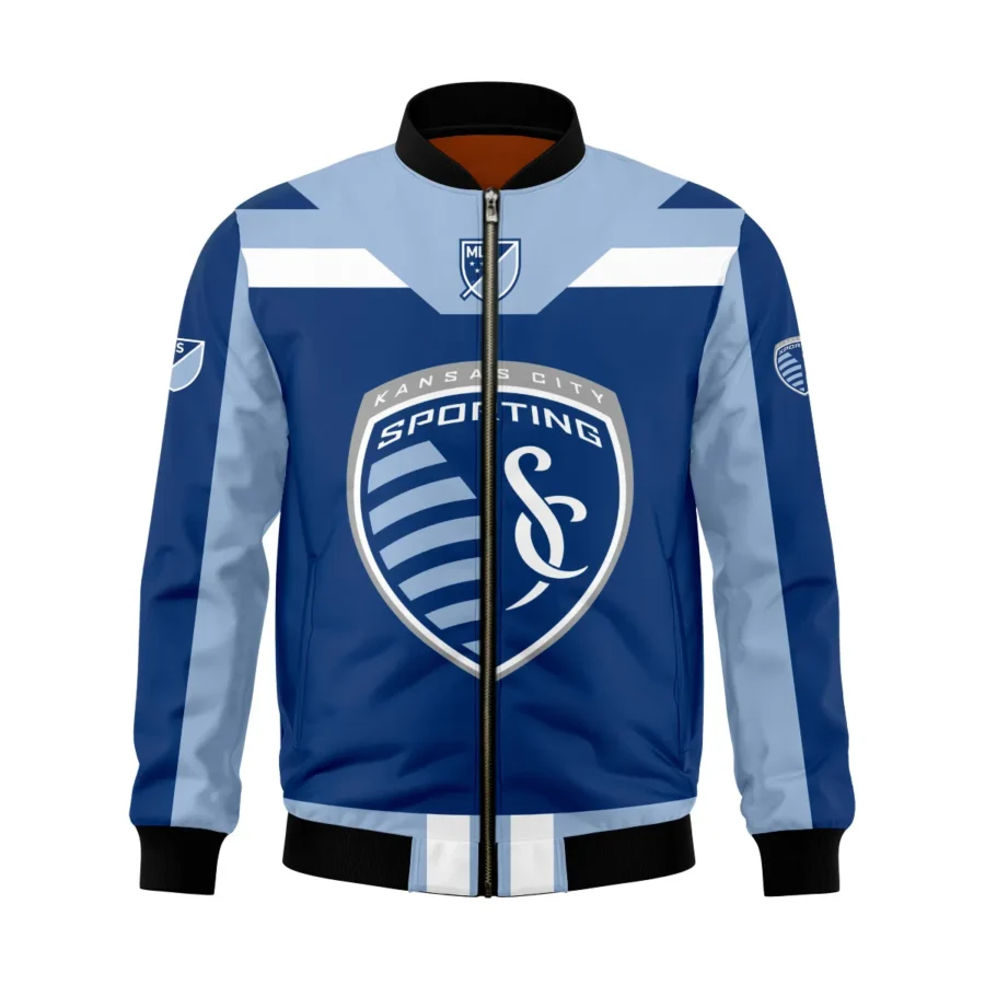 Special Release Sporting Kansas City MLS Bomber Jacket All Over Prints HOMLS021024A01SKCBB