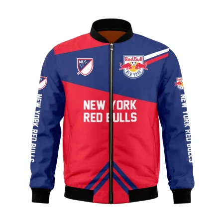 Special Release New York Red Bulls MLS Bomber Jacket All Over Prints HOMLS031024A01NYBB