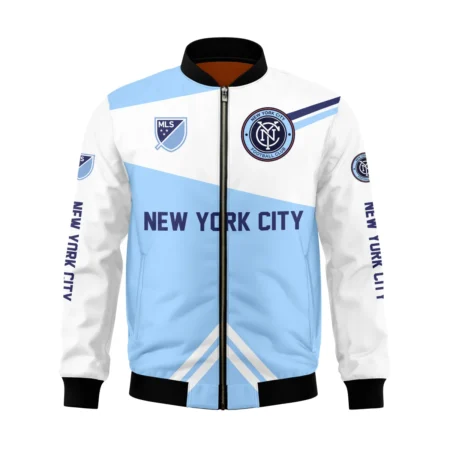 Special Release New York City MLS Bomber Jacket All Over Prints HOMLS031024A01NYCBB