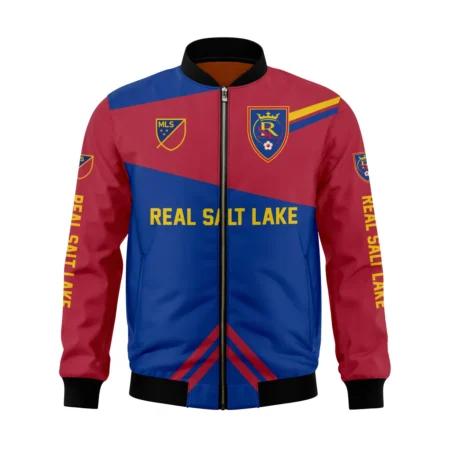 Special Release Real Salt Lake MLS Bomber Jacket All Over Prints HOMLS031024A01RSLBB