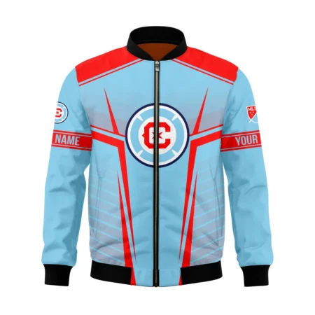 Special Release Chicago Fire MLS Bomber Jacket All Over Prints QTMLS021024A1CHIBB