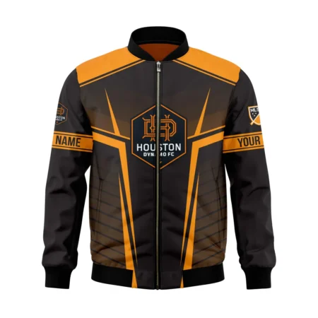 Special Release Houston Dynamo MLS Bomber Jacket All Over Prints QTMLS021024A1HOUBB