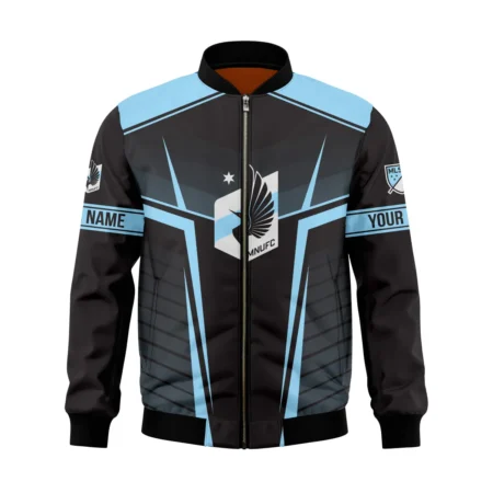 Special Release Minnesota United MLS Bomber Jacket All Over Prints QTMLS021024A1MINBB