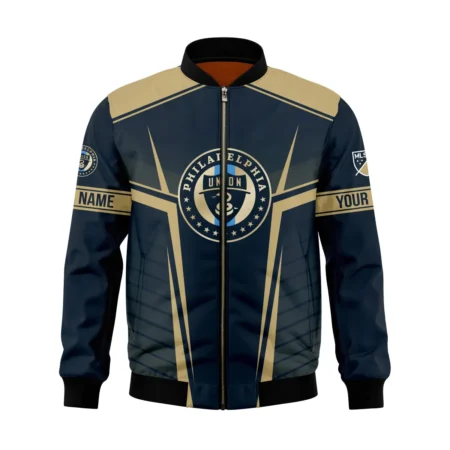 Special Release Philadelphia Union MLS Bomber Jacket All Over Prints QTMLS021024A1PHIBB