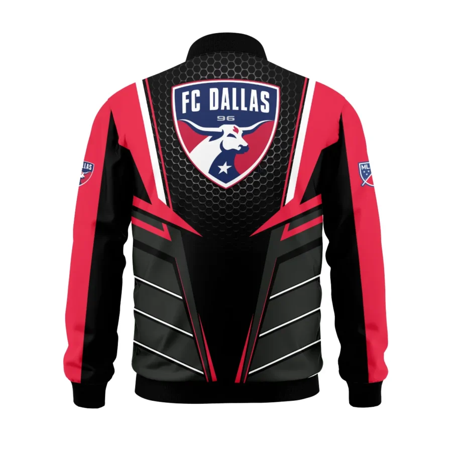 Special Release FC Dallas MLS Bomber Jacket All Over Prints HOMLS011024A01DALBB