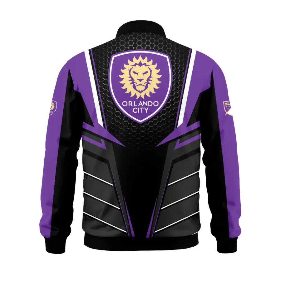 Special Release Orlando City MLS Bomber Jacket All Over Prints HOMLS011024A01ORLBB