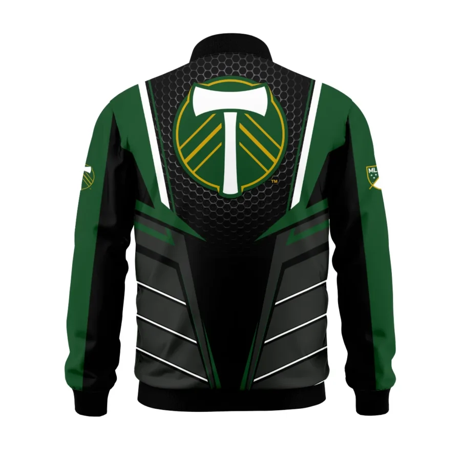 Special Release Portland Timbers MLS Bomber Jacket All Over Prints HOMLS011024A01PORBB