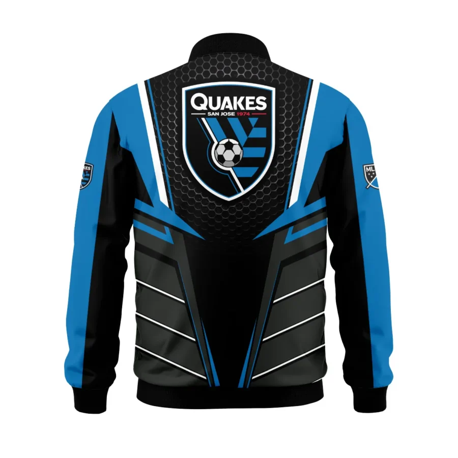 Special Release San Jose Earthquakes MLS Bomber Jacket All Over Prints HOMLS011024A01SJBB