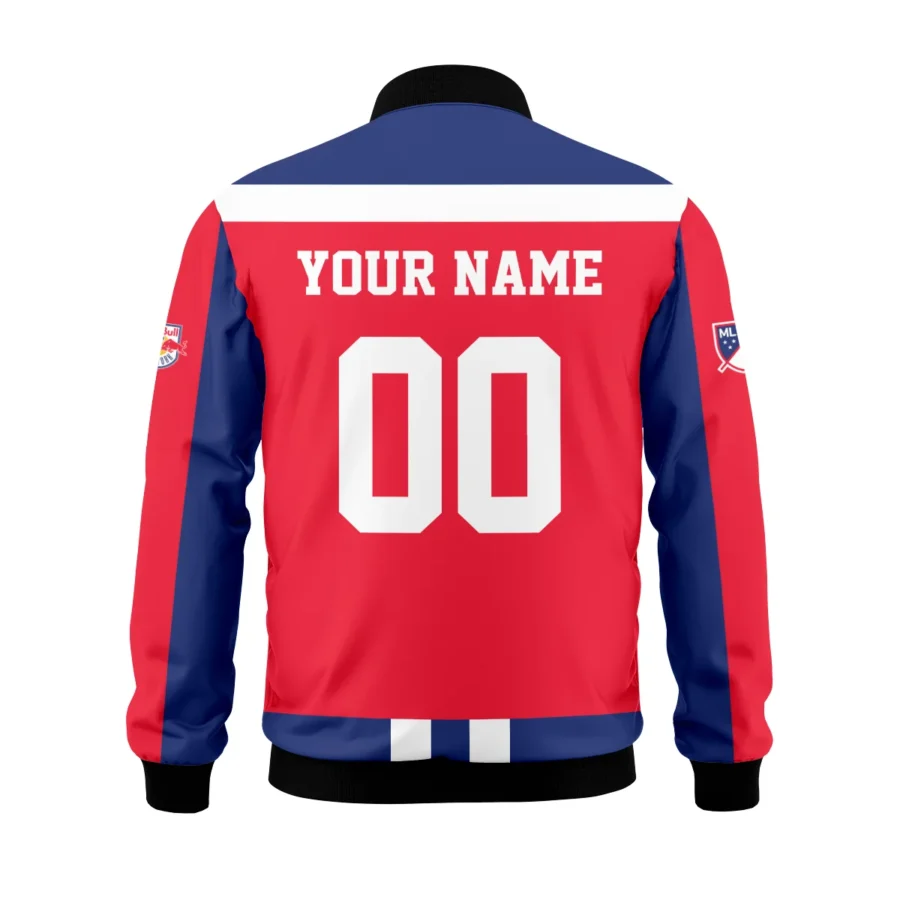 Special Release New York Red Bulls MLS Bomber Jacket All Over Prints HOMLS021024A01NYBB