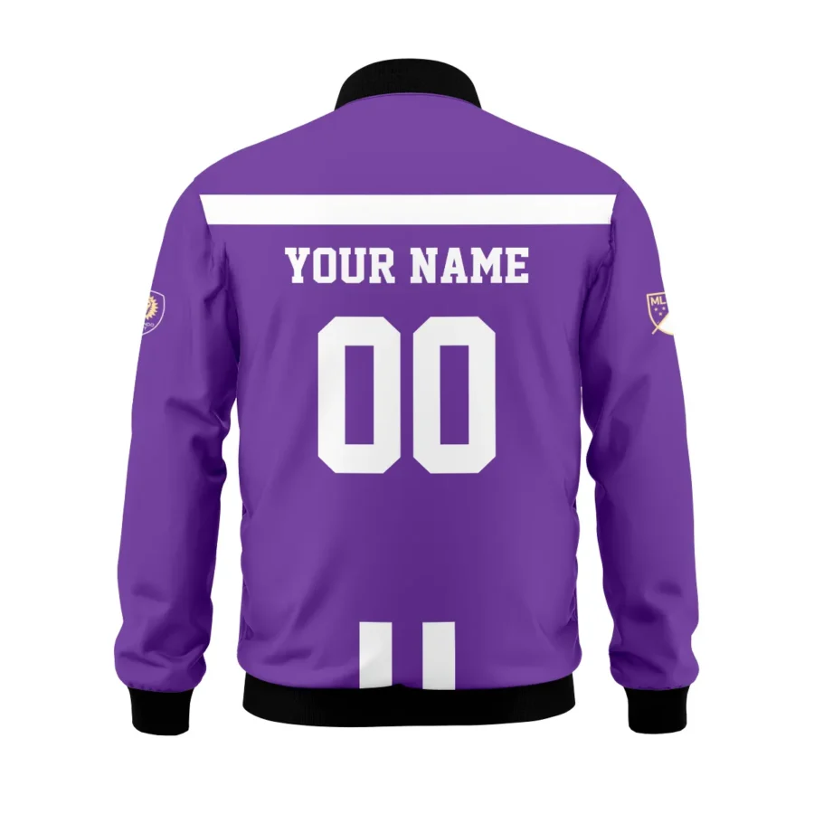 Special Release Orlando City MLS Bomber Jacket All Over Prints HOMLS021024A01ORLBB