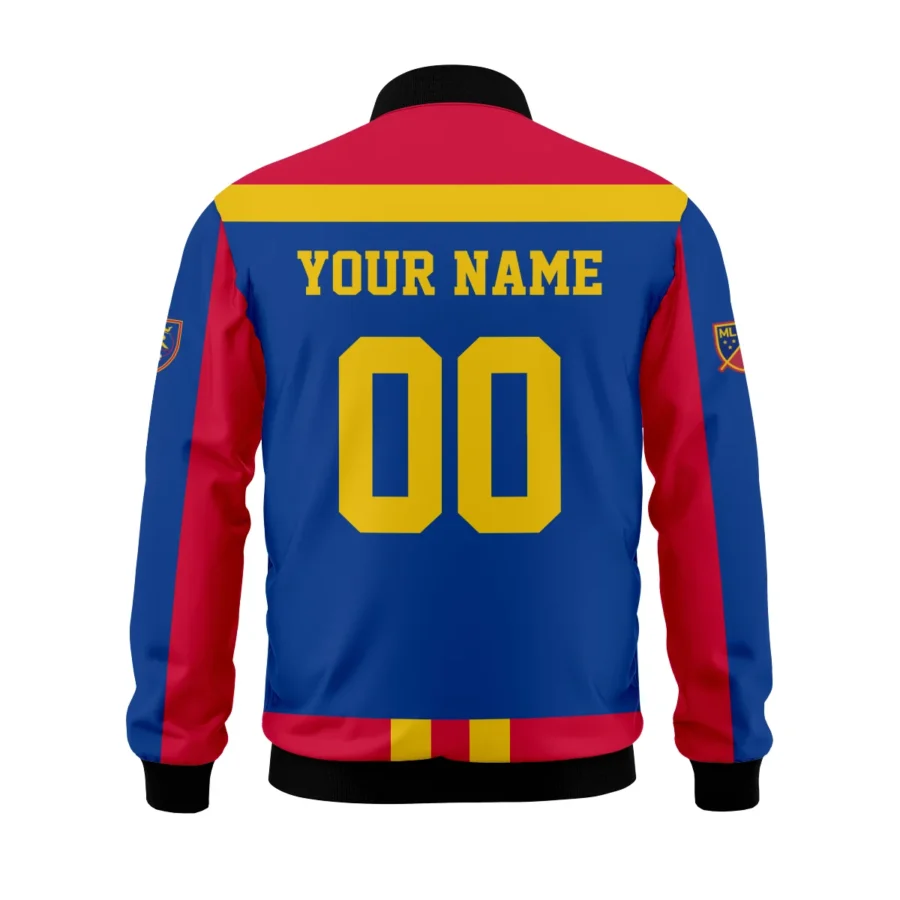 Special Release Real Salt Lake MLS Bomber Jacket All Over Prints HOMLS021024A01RSLBB