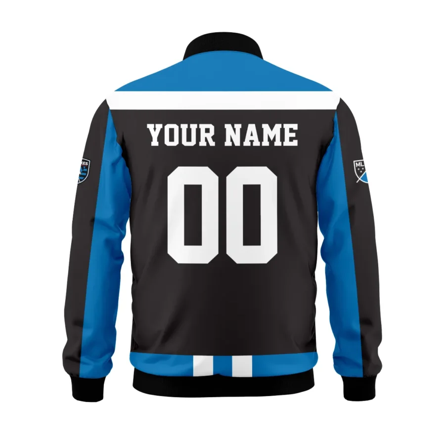 Special Release San Jose Earthquakes MLS Bomber Jacket All Over Prints HOMLS021024A01SJBB