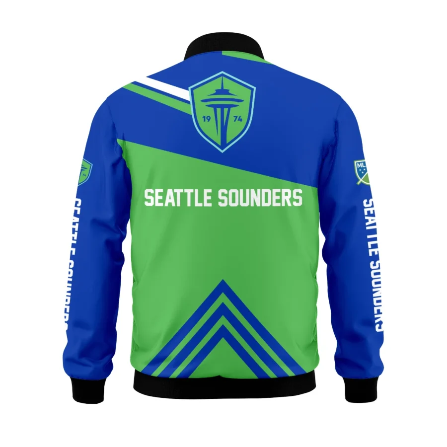 Special Release Seattle Sounders MLS Bomber Jacket All Over Prints HOMLS031024A01SEABB