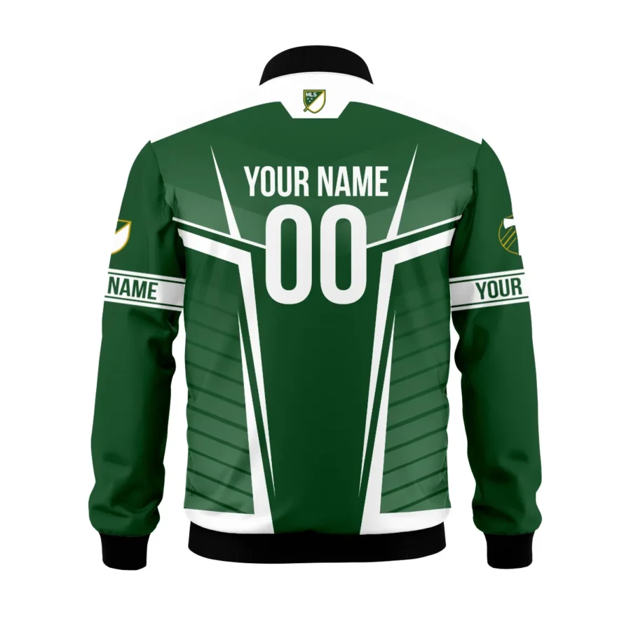 Special Release Portland Timbers MLS Bomber Jacket All Over Prints QTMLS021024A1PORBB