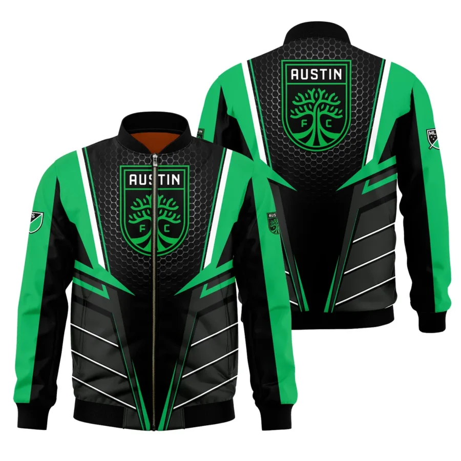 Special Release Austin FC MLS Bomber Jacket All Over Prints HOMLS011024A01ATXBB