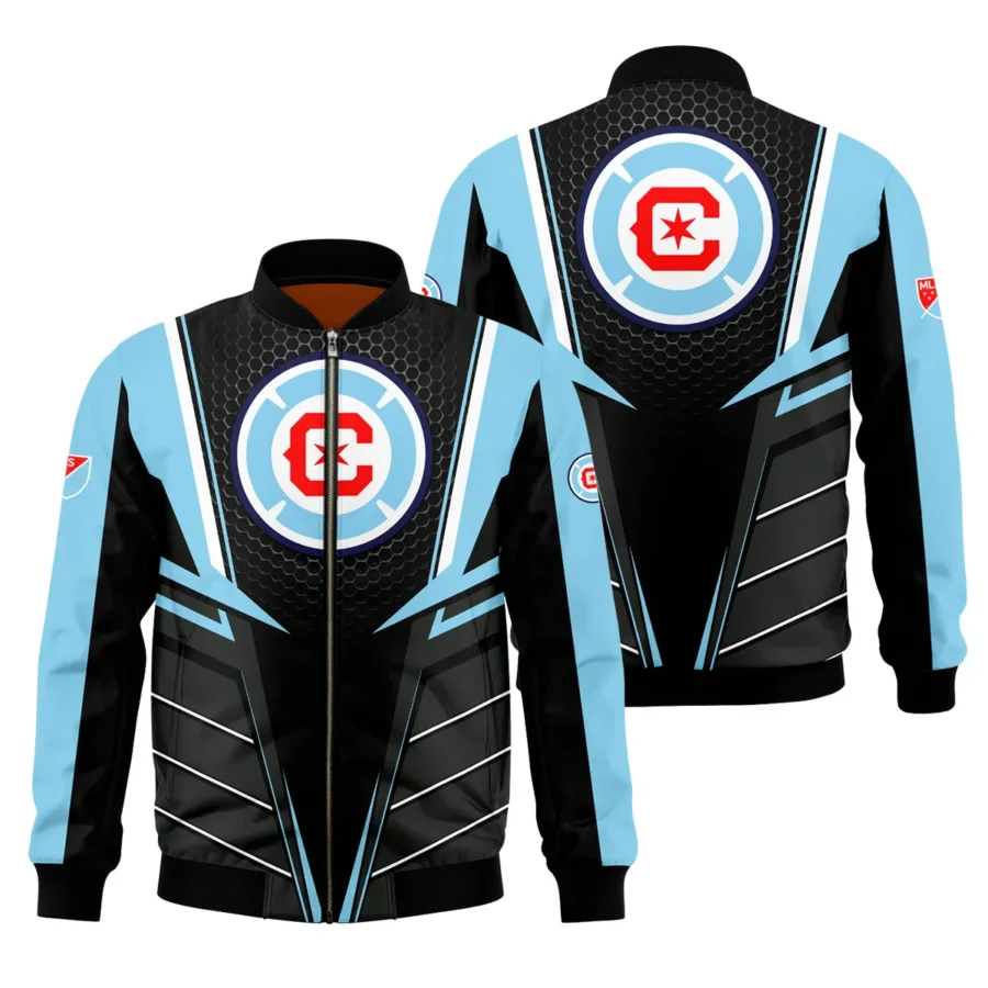 Special Release Chicago Fire MLS Bomber Jacket All Over Prints HOMLS011024A01CHIBB