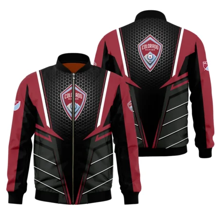 Special Release Colorado Rapids MLS Bomber Jacket All Over Prints HOMLS011024A01COLBB