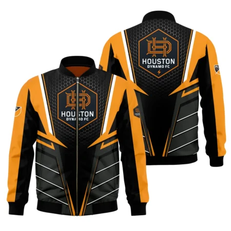 Special Release Houston Dynamo MLS Bomber Jacket All Over Prints HOMLS011024A01HOUBB