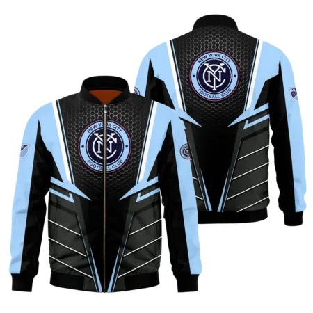 Special Release New York City MLS Bomber Jacket All Over Prints HOMLS011024A01NYCBB