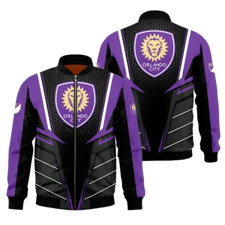 Special Release Orlando City MLS Bomber Jacket All Over Prints HOMLS011024A01ORLBB