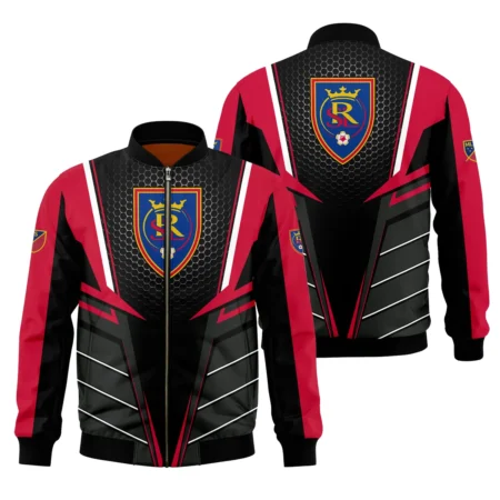 Special Release Real Salt Lake MLS Bomber Jacket All Over Prints HOMLS011024A01RSLBB