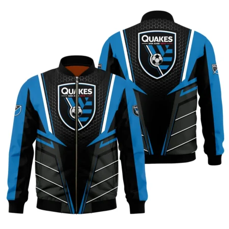 Special Release San Jose Earthquakes MLS Bomber Jacket All Over Prints HOMLS011024A01SJBB